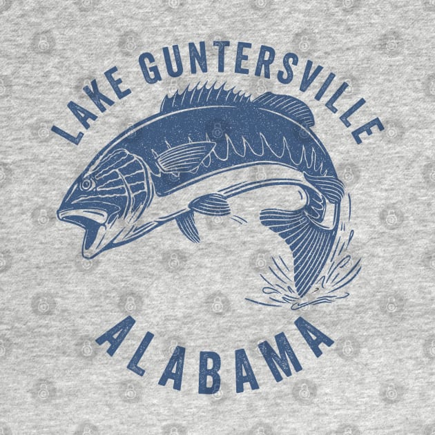 Lake Guntersville Alabama by Eureka Shirts